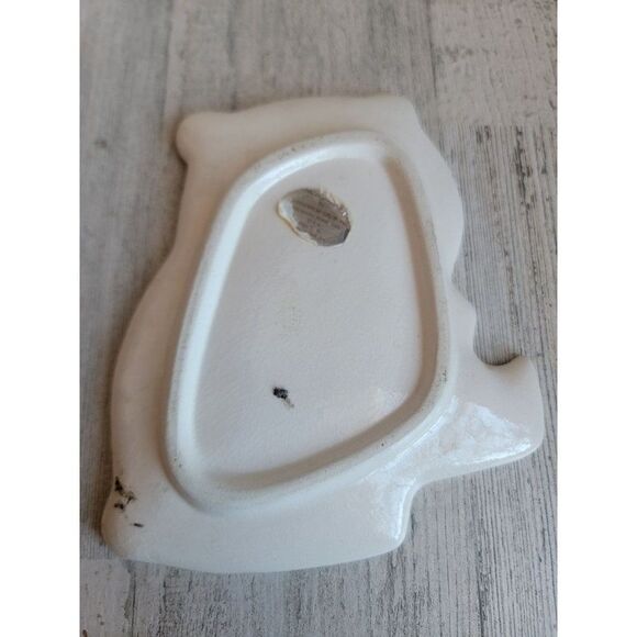 Vohann AS IS panda bear ceramic trinket plate zoo - Picture 6 of 7